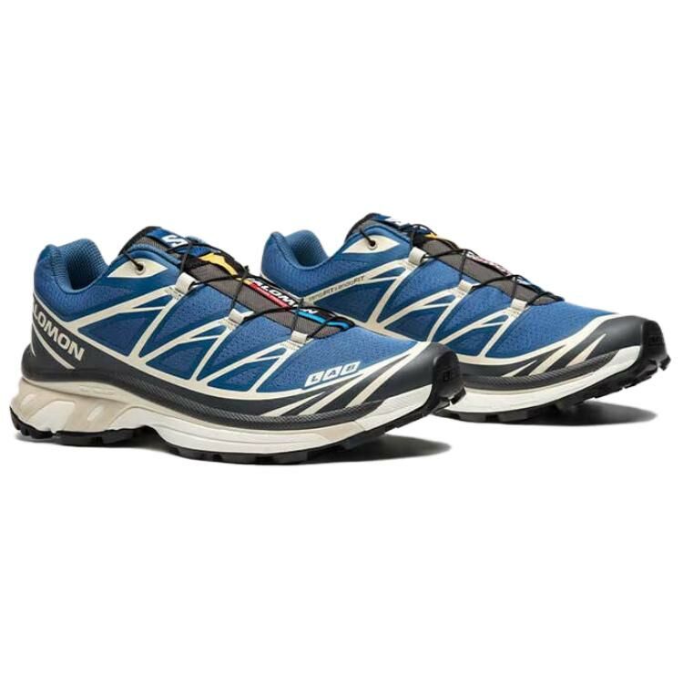 【代購】SALOMON XT-6 Wear-resistant Non-slip And Breathable Low-Top Casual Shoes Unisex Blue