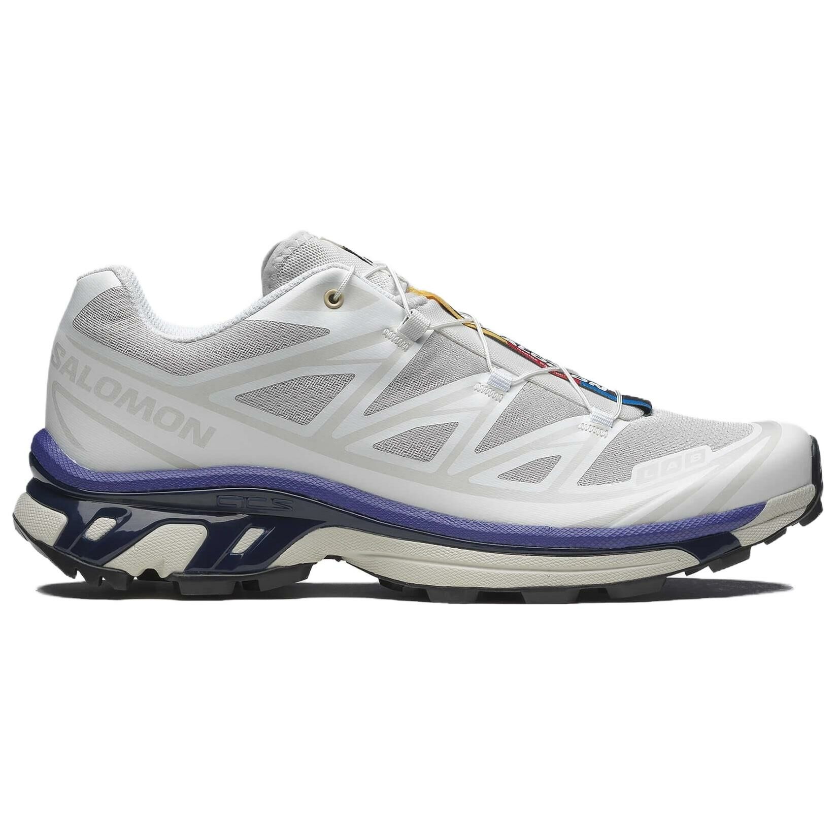 【代購】SALOMON XT-6 Anti-Slip Wear-Resistant Low-Top Casual Running Shoes Unisex White
