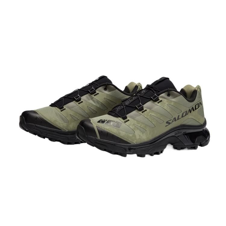 【代購】SALOMON XT-4 Breathable Low-Top Casual Shoes Unisex Black Green