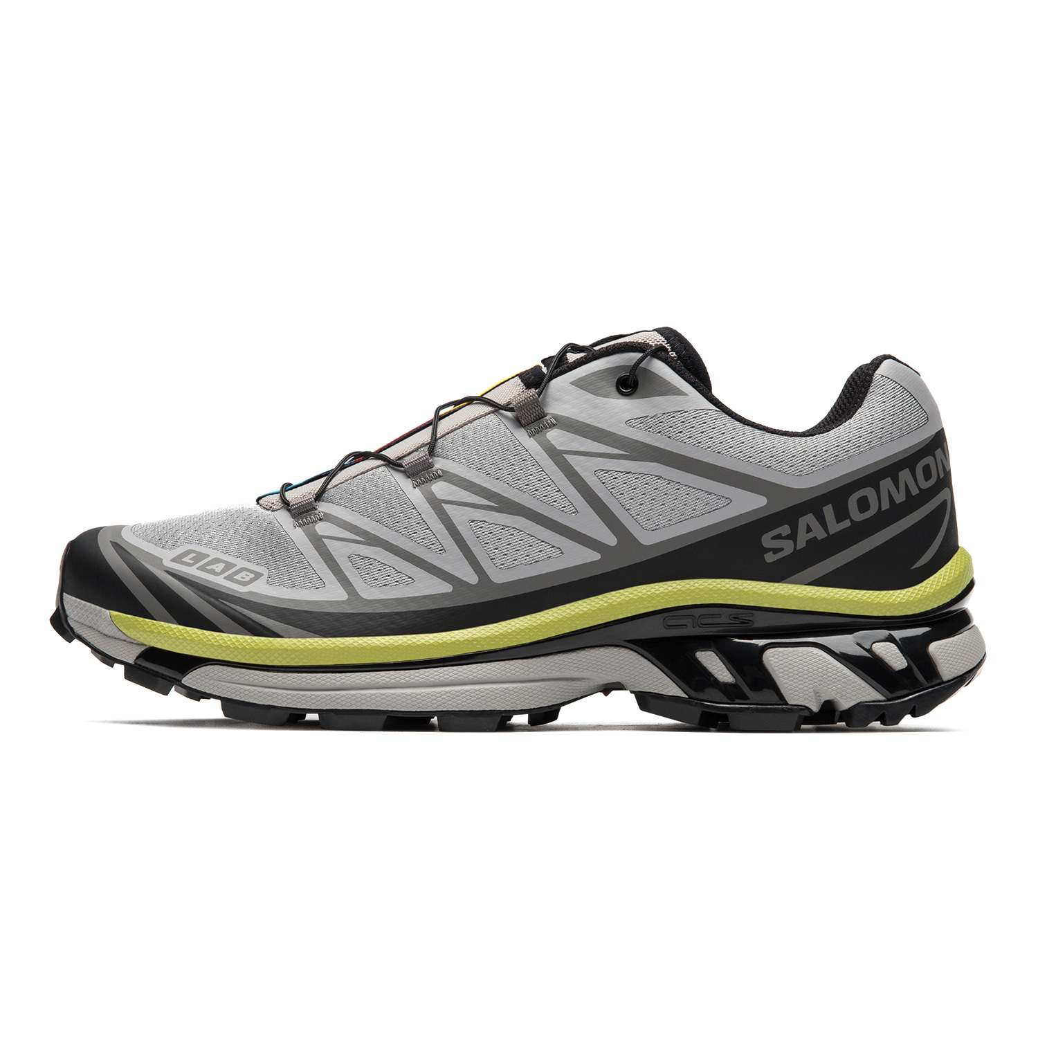 【代購】SALOMON XT-6 Anti-Slip Wear-Resistant Low-Top Running Shoes Unisex Dark Gray