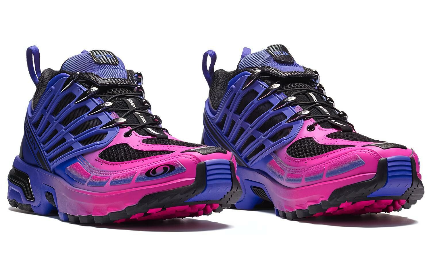 【代購】SALOMON Kar LArt De LAutomobile X SALOMON Acs Pro Advanced 'Blue Pink Black'