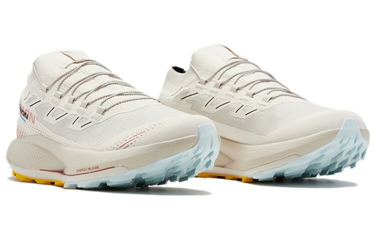 【代購】SALOMON Pulsar Trail PRO 2 Cushioned Slip-Resistant Low-Top Trail Running Running Shoes Men's White