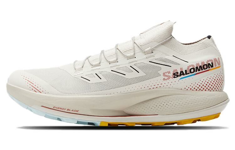 【代購】SALOMON Pulsar Trail PRO 2 Cushioned Slip-Resistant Low-Top Trail Running Running Shoes Men's White