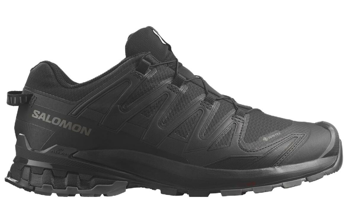 【代購】SALOMON XA Pro 3D V9 Wide Gore-Te Cushioning Low-Top Outdoor Shoes Men's Black