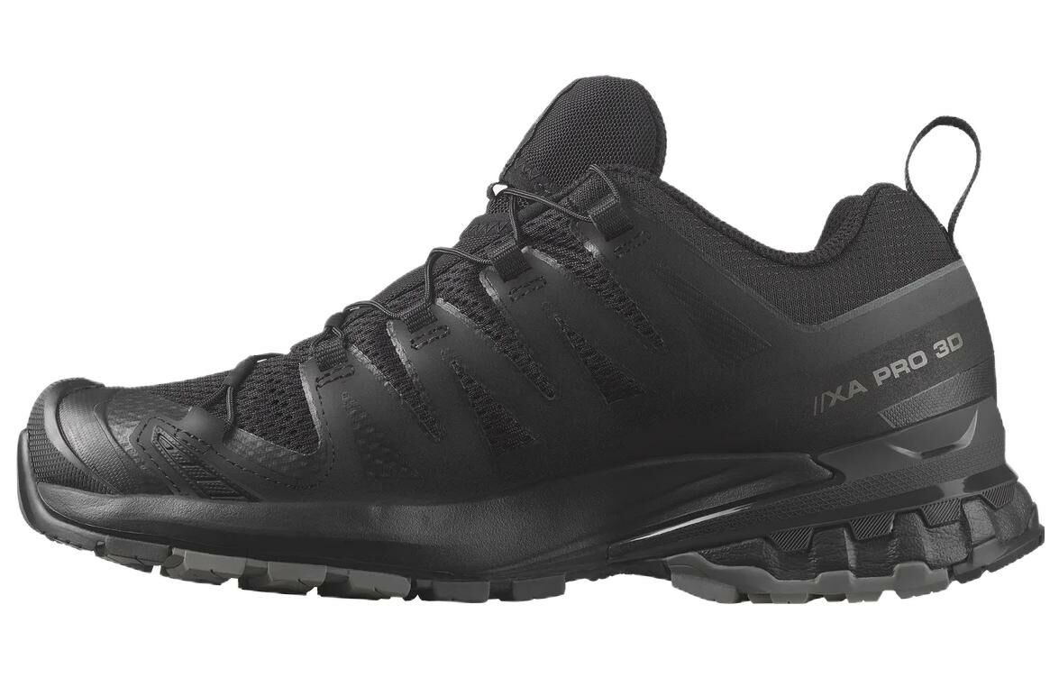 【代購】SALOMON XA Pro 3D V9 Cushioning Wear-Resistant Low-Top Outdoor Shoes Women's Black