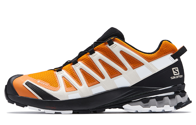 【代購】SALOMON XA Pro 3D V8 Cushioning Anti-Slip And Wear-Resistant Low-Top Hiking Shoes Mandarin Orange Jam Color