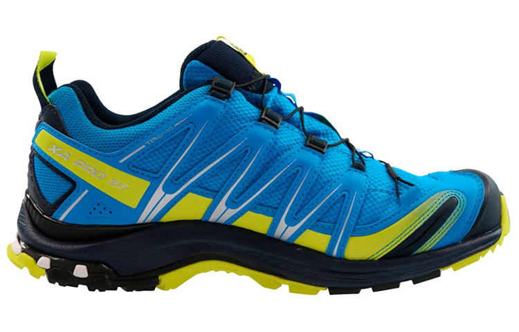 【代購】SALOMON XA PRO 3D Gt Durable Breathable Low-Top Outdoor Functional Shoes Blue Yellow