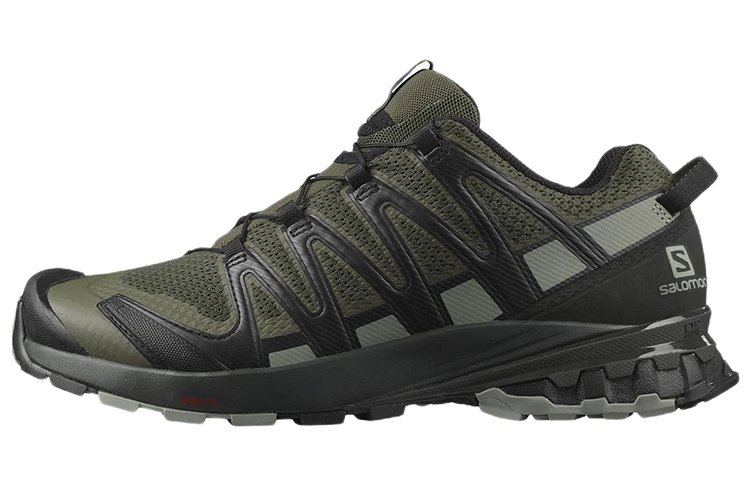 【代購】SALOMON XA Pro 3D V8 Wear-Resistant Low-Top Casual Running Shoes Men's Black Green