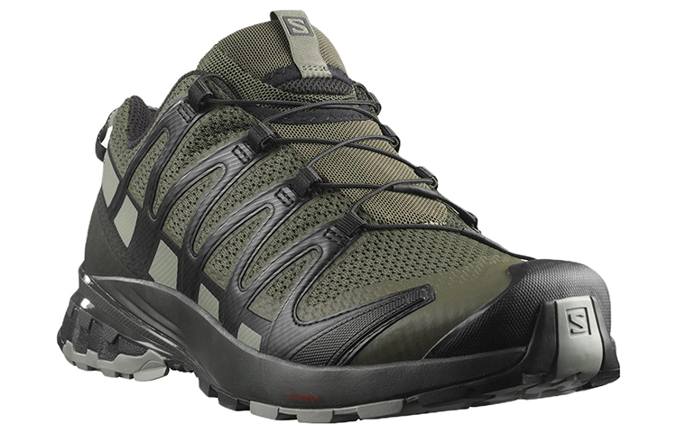 【代購】SALOMON XA Pro 3D V8 Wear-Resistant Low-Top Casual Running Shoes Men's Black Green