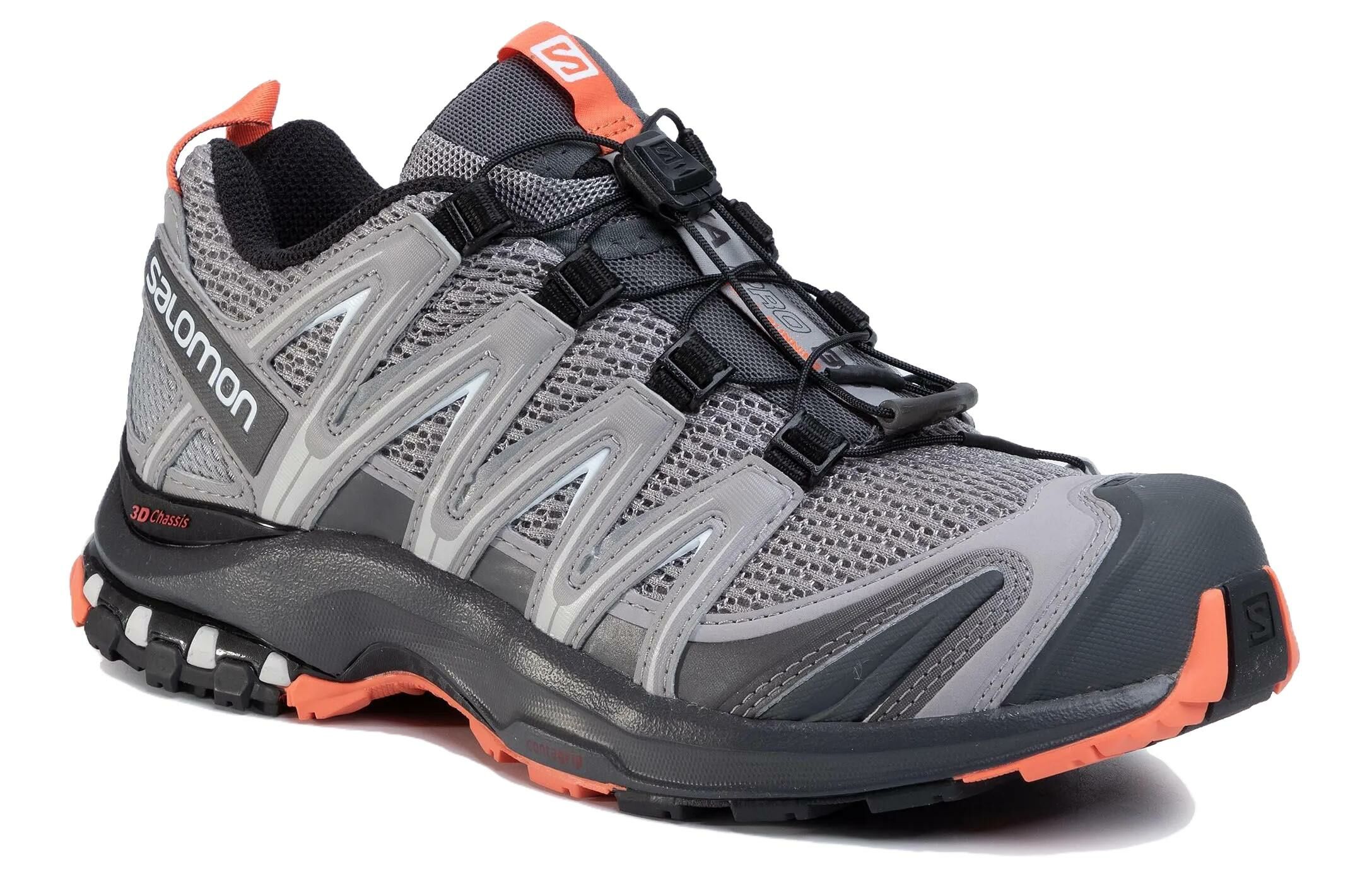 【代購】SALOMON Xa Pro 3D W 'Grey Black Orange' Women's