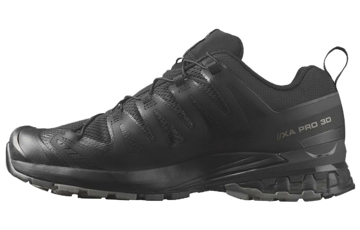 【代購】SALOMON XA Pro 3D V9 Cushioning Low-Top Outdoor Shoes Men's Black