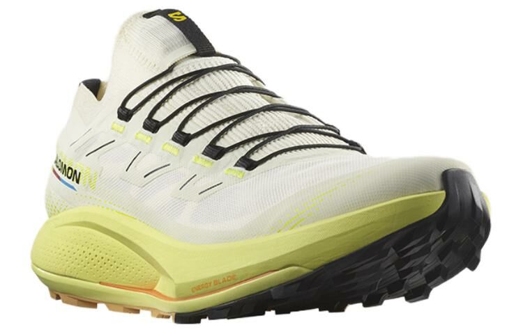【代購】SALOMON Pulsar Trail PRO 2 Cushioning Wear-Resistant Low-Top Casual Running Shoes Women's White Green