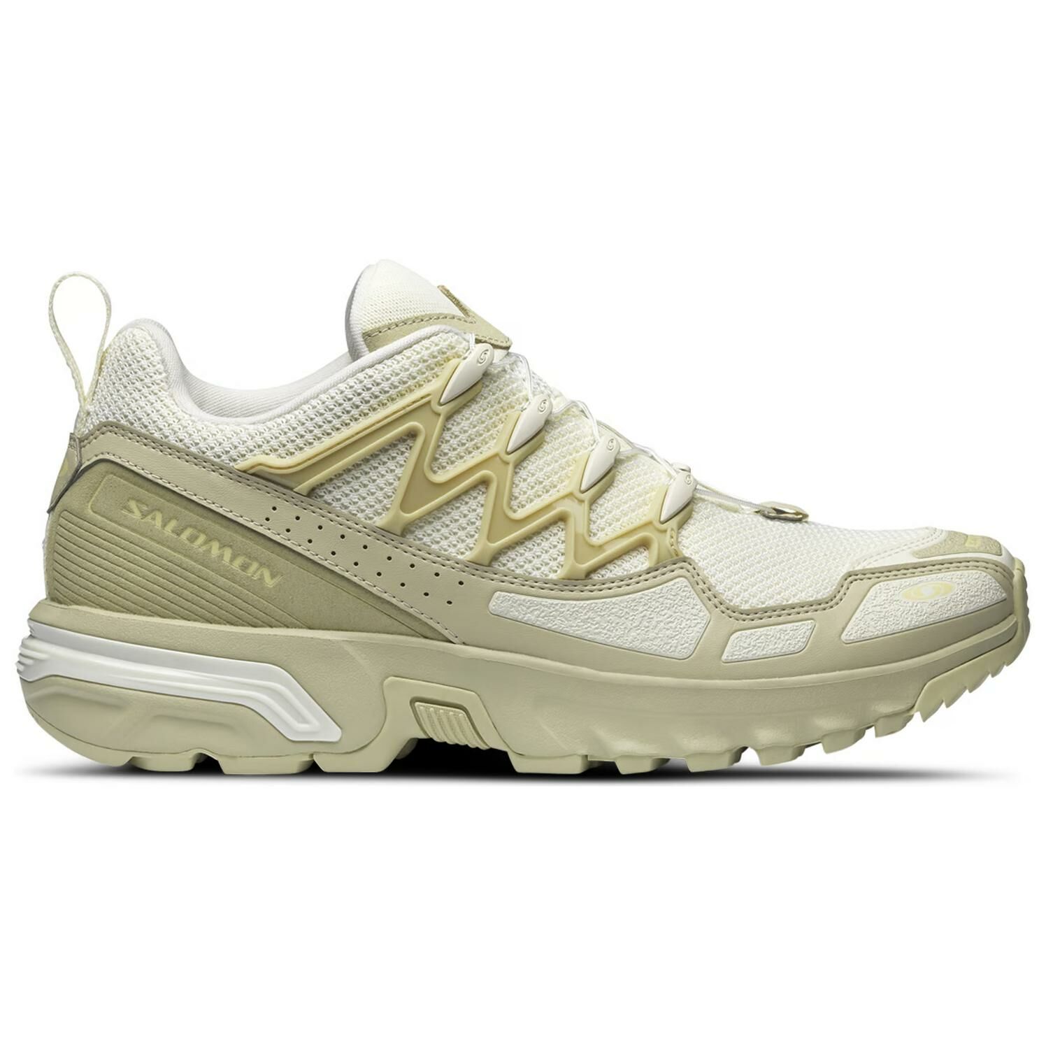 【代購】SALOMON ACS + Anti-Slip Wear-Resistant Low-Top Trail Running Running Shoes Unisex White Green