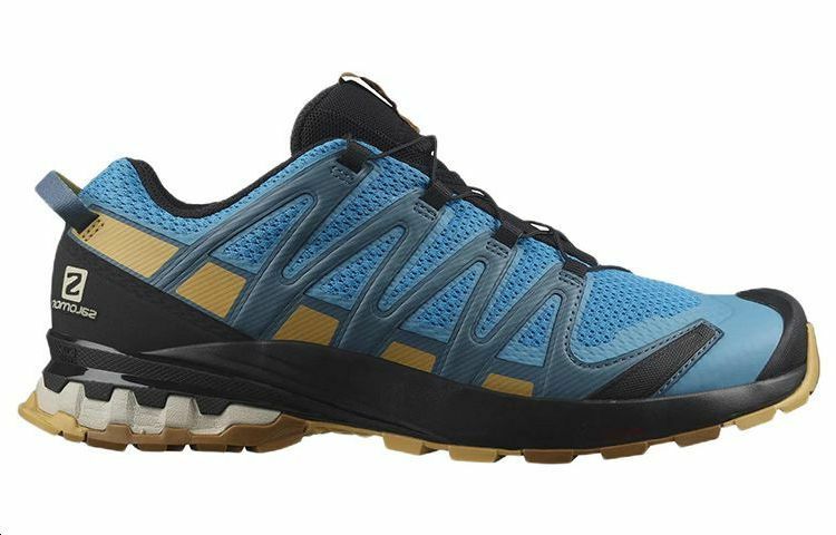 【代購】SALOMON XA Pro 3D V8 Wear-Resistant Low-Top Running Shoes Men's Blue Black