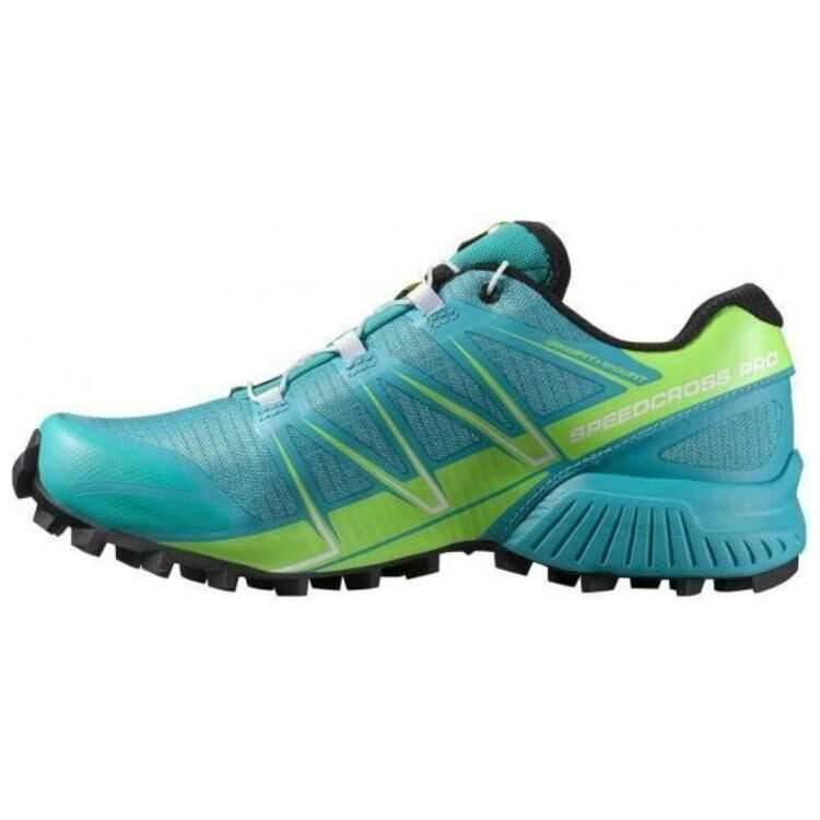 【代購】SALOMON SPEEDCROSS PRO Anti-Slip Wear-Resistant Low-Top Trail Running Running Shoes Women's Cyan