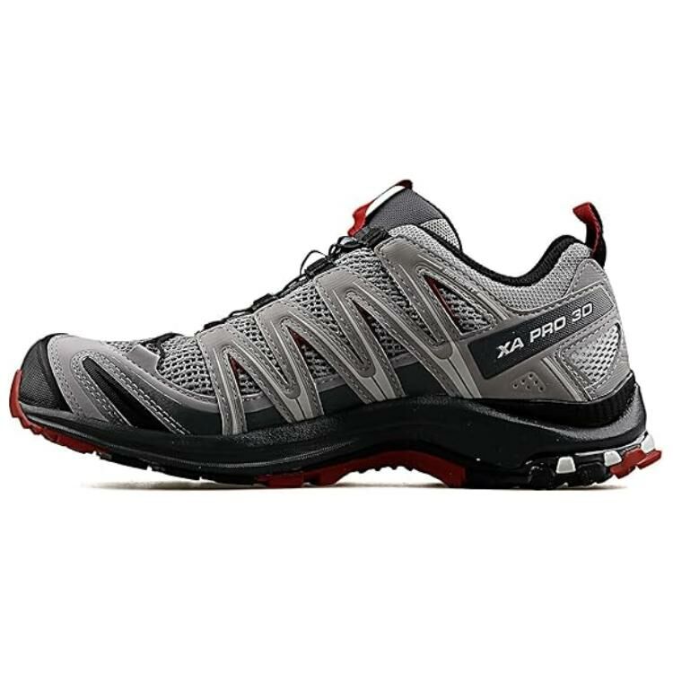 【代購】SALOMON XA PRO 3D Cushioned Slip-Resistant Low-Top Trail Running Running Shoes Men's Gray
