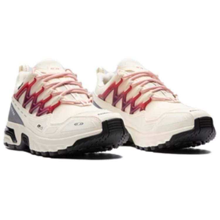 【代購】SALOMON ACS + CSWP Anti-Slip Wear-Resistant Breathable Support Low-Top Outdoor Shoes Unisex White