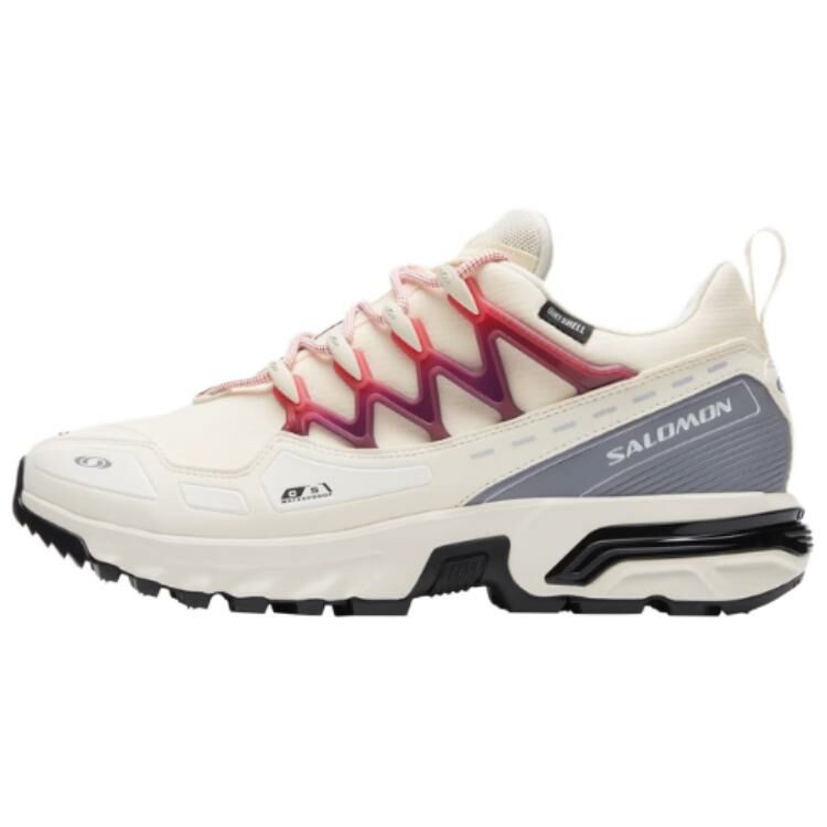【代購】SALOMON ACS + CSWP Anti-Slip Wear-Resistant Breathable Support Low-Top Outdoor Shoes Unisex White