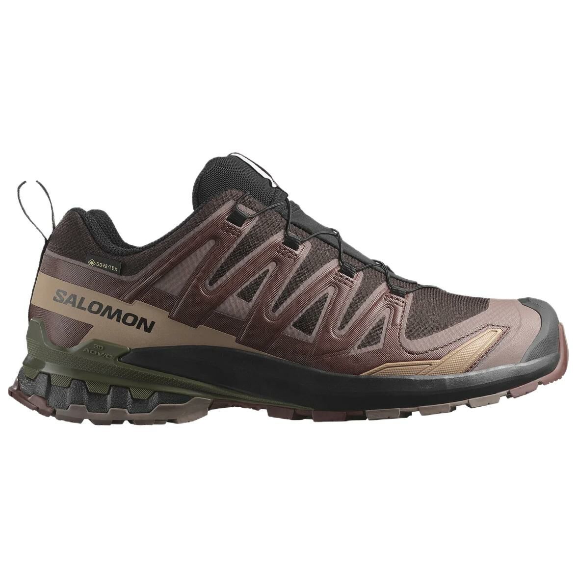 【代購】SALOMON XA Pro 3D V9 Anti-Slip Wear-Resistant Low-Top Trail Running Running Shoes Men's Coffee Brown