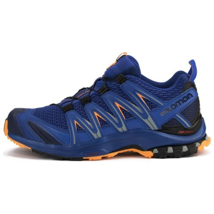 【代購】SALOMON XA PRO 3D Anti-Slip Wear-Resistant Low-Top Trail Running Running Shoes Men's Blue