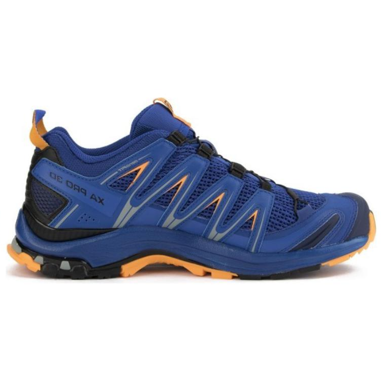 【代購】SALOMON XA PRO 3D Anti-Slip Wear-Resistant Low-Top Trail Running Running Shoes Men's Blue