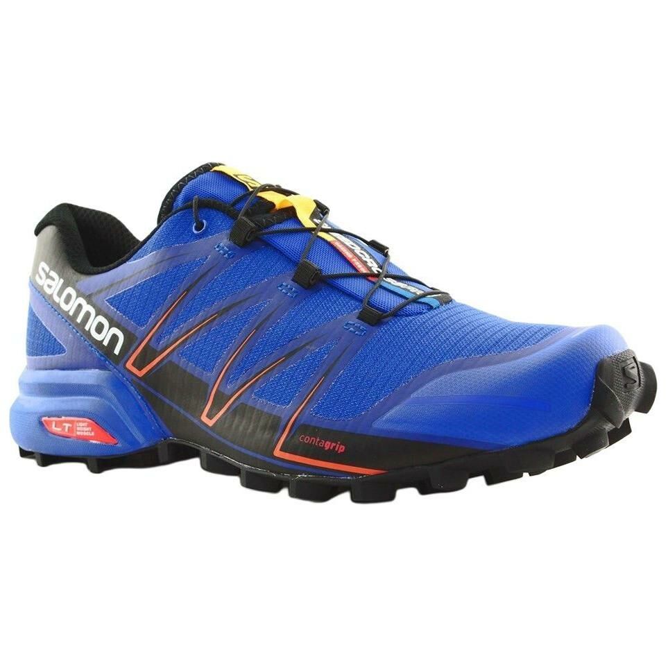 【代購】SALOMON SPEEDCROSS PRO Anti-Slip Wear-Resistant Low-Top Trail Running Running Shoes Men's Blue