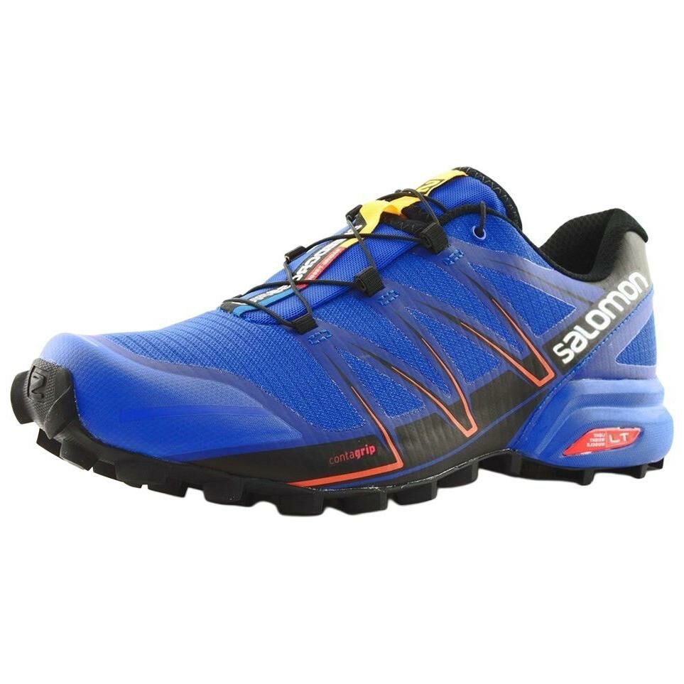 【代購】SALOMON SPEEDCROSS PRO Anti-Slip Wear-Resistant Low-Top Trail Running Running Shoes Men's Blue