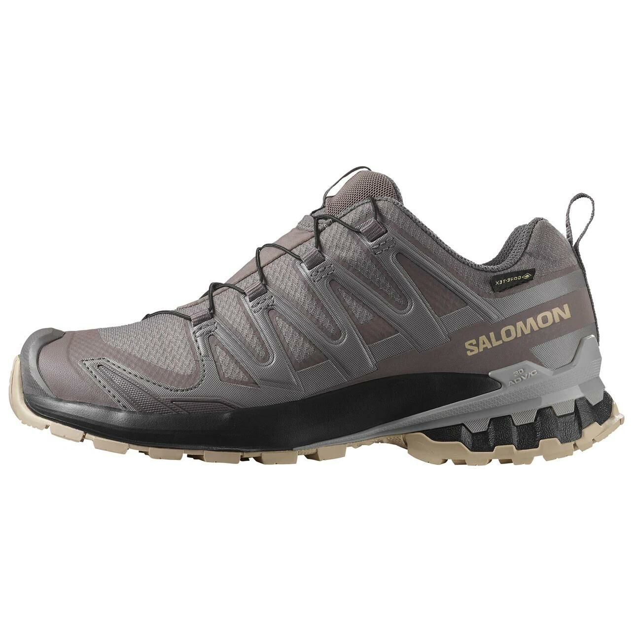 【代購】SALOMON XA Pro 3D V9 Anti-Slip Wear-Resistant Low-Top Hiking Shoes Women's Gray Black
