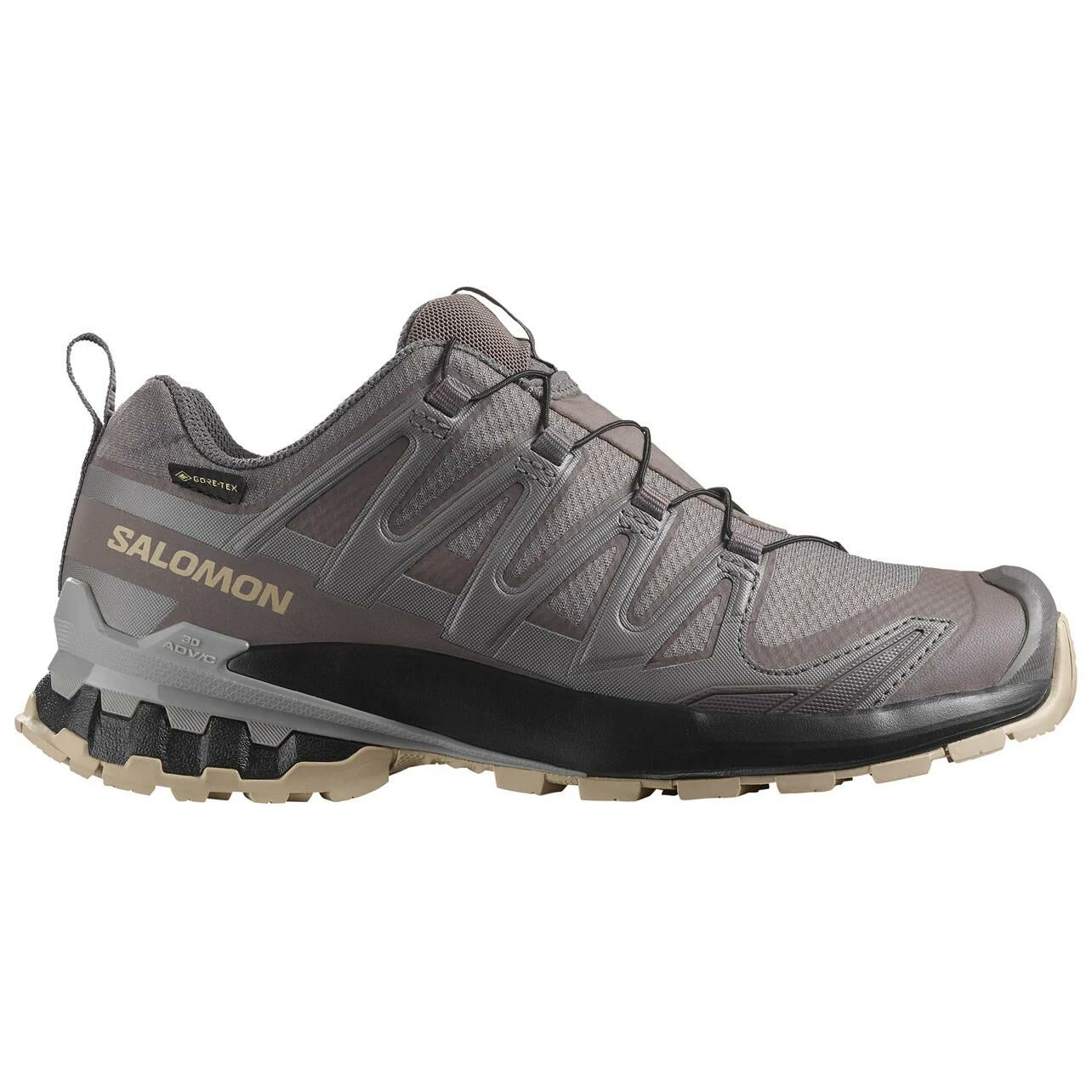 【代購】SALOMON XA Pro 3D V9 Anti-Slip Wear-Resistant Low-Top Hiking Shoes Women's Gray Black