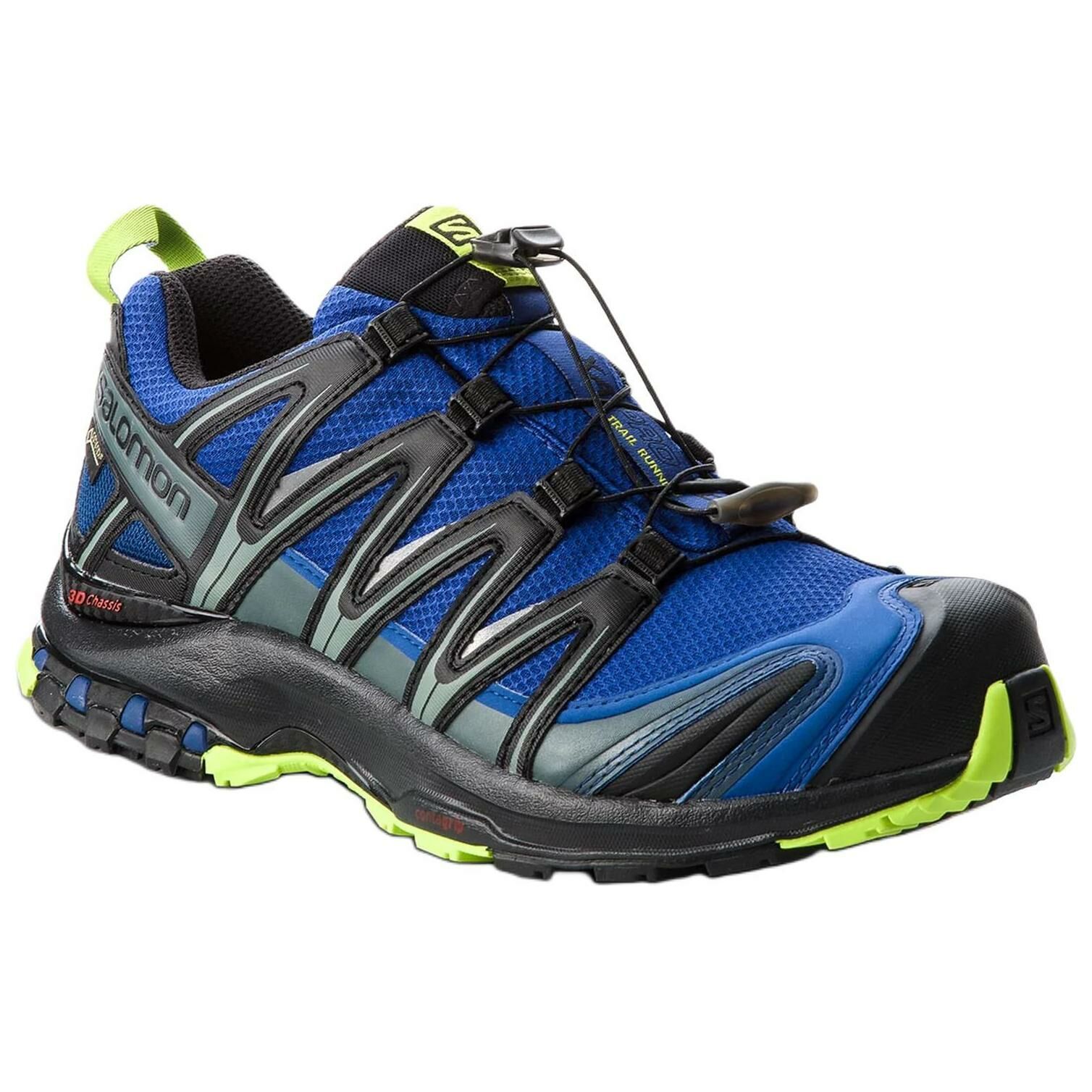 【代購】SALOMON XA PRO 3D Anti-Slip Wear-Resistant Waterproof And Breathable Low-Top Outdoor Shoes Men's Blue Black