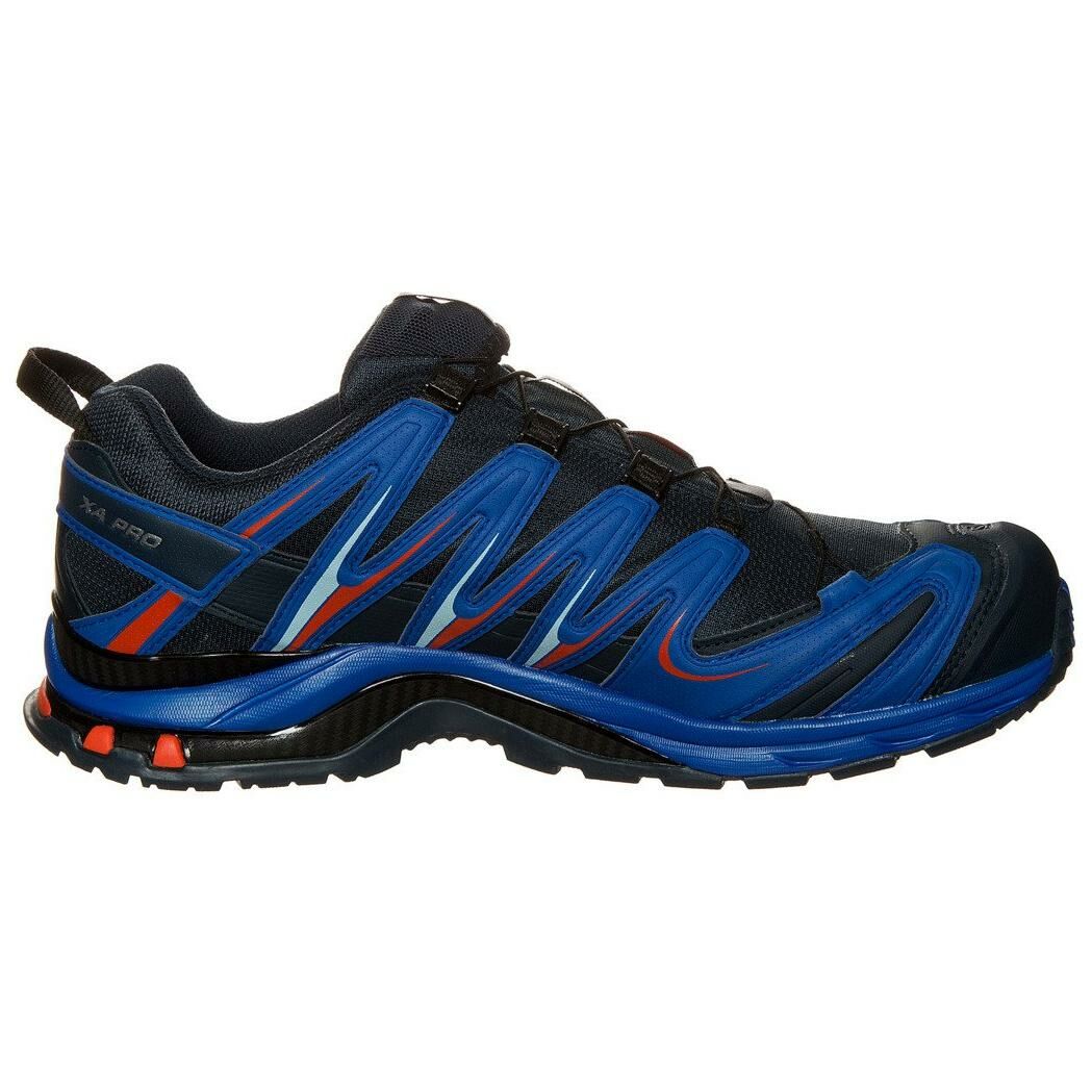 【代購】SALOMON XA PRO 3D Anti-Slip And Wear-Resistant Water-Resistant Low-Top Running Shoes Men's Blue Black