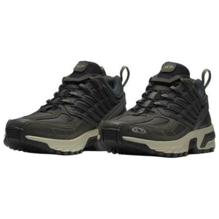 【代購】SALOMON ACS PRO Anti-Slip Wear-Resistant Low-Top Casual Shoes Unisex Dark Green
