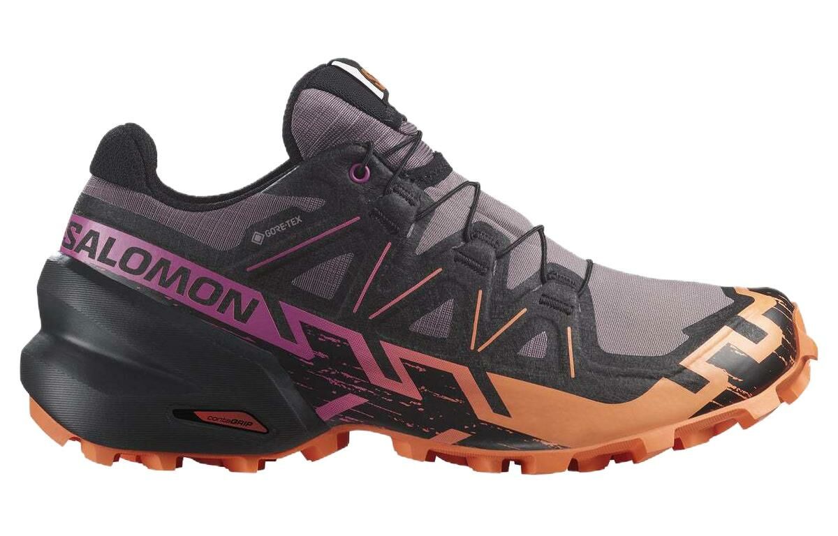 【代購】SALOMON Women's Speedcross 6 GORE-TEX 'Moonscape Bird Of Paradise'