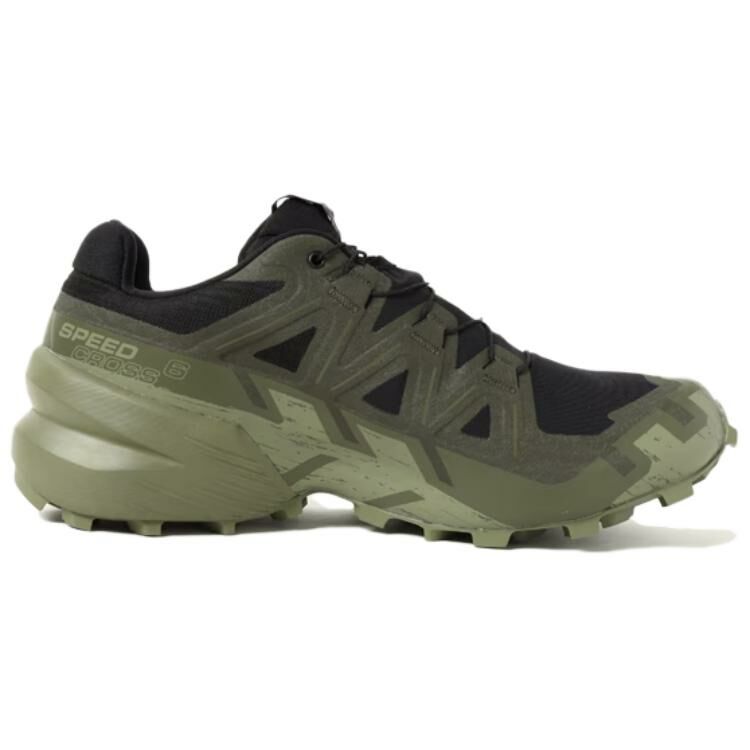 【代購】SALOMON Speedcross 6 Waterproof And Breathable Low-Top Trail Running Running Shoes Men's Jasper