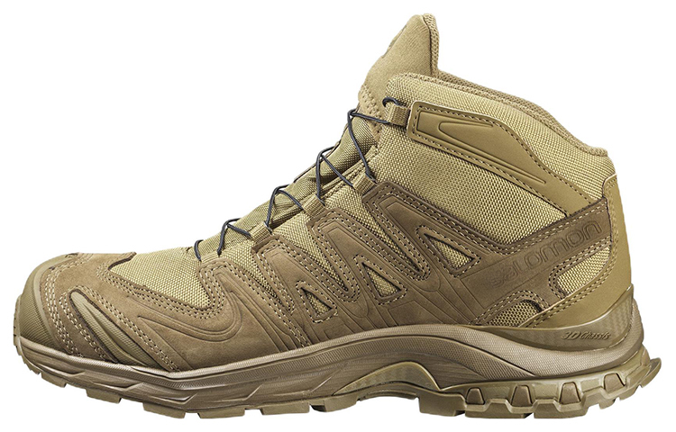 【代購】SALOMON XA FORCES Xa Forces Mid Anti-Slip Wear-Resistant High-Top Outdoor Shoes Unisex Desert Yellow