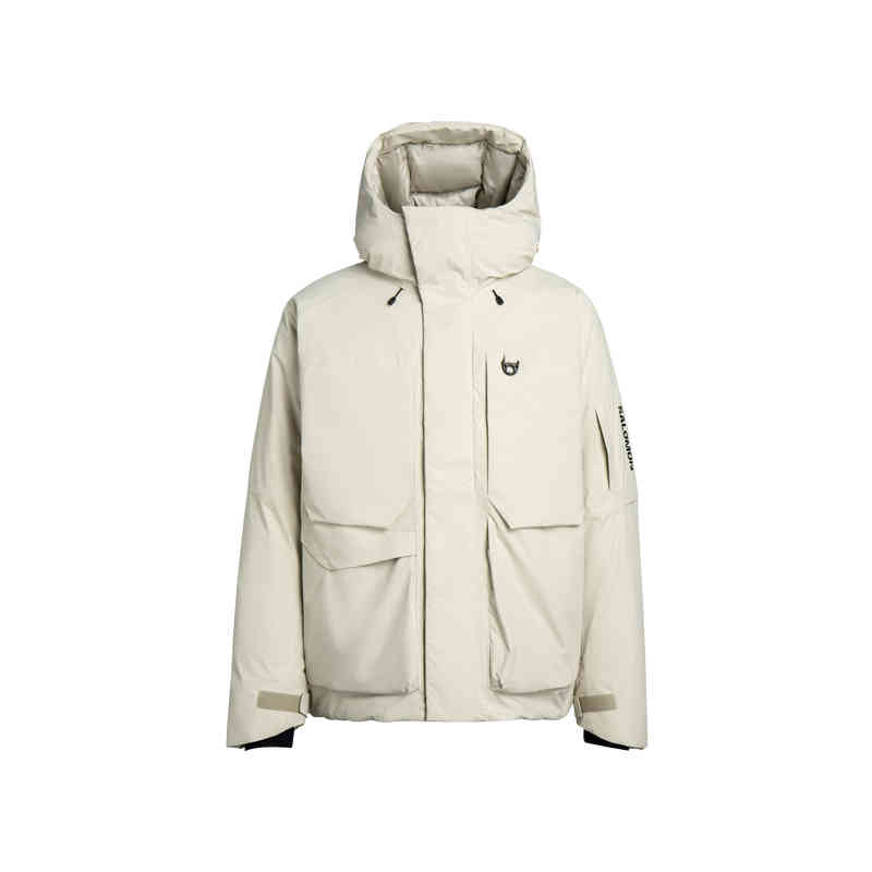 【代購】SALOMON OUTLIFE FW24 Down Jacket Unisex Earth Gray