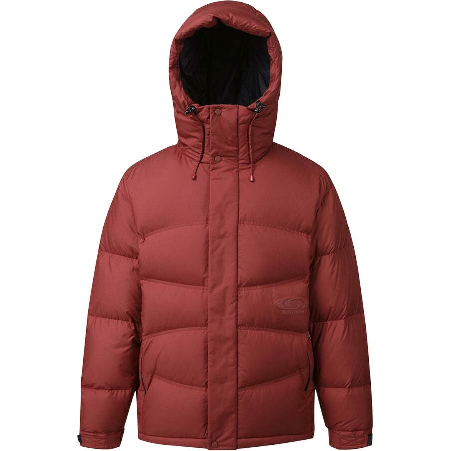 【代購】SALOMON Down Jacket Unisex Dark Red