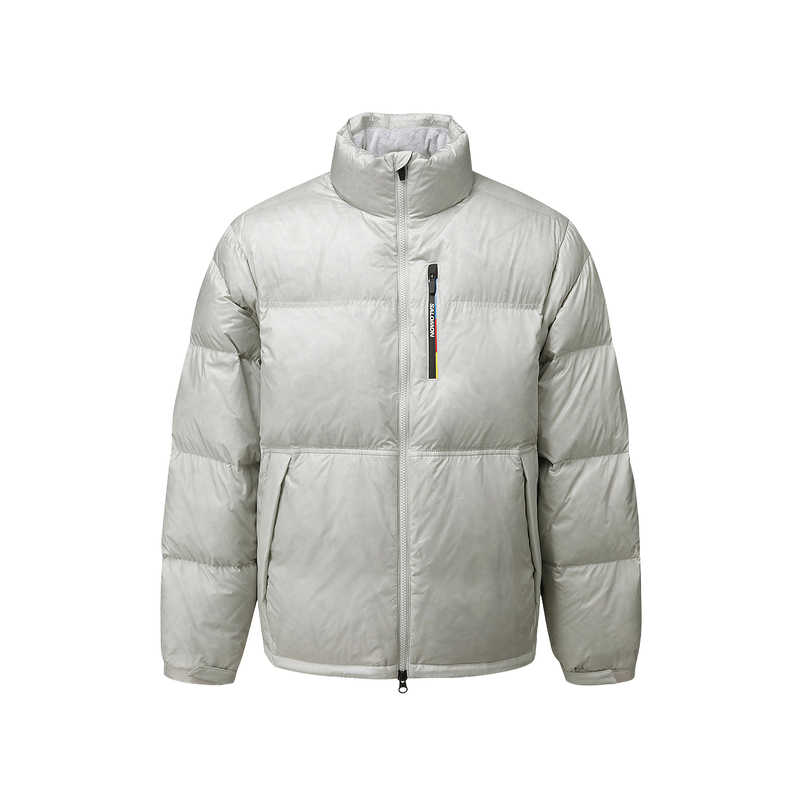 【代購】SALOMON Contour Down Jacket Men's Light Gray