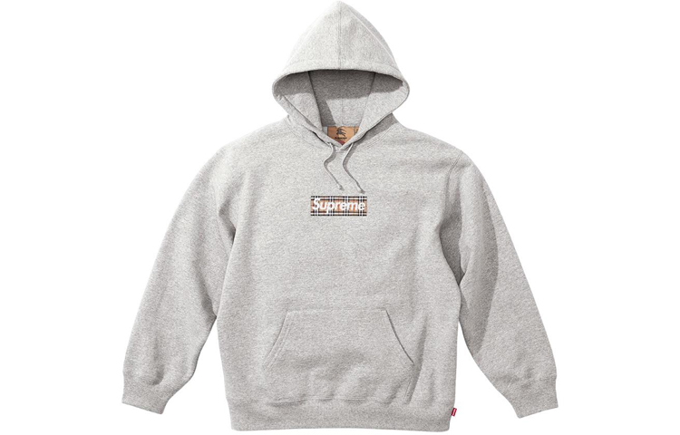 【代購】Supreme Burberry Box Logo Hooded Sweatshirt