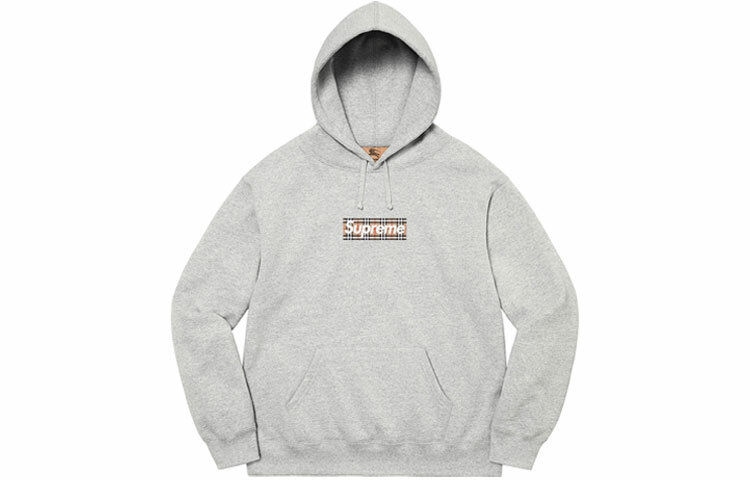 【代購】Supreme Burberry Box Logo Hooded Sweatshirt