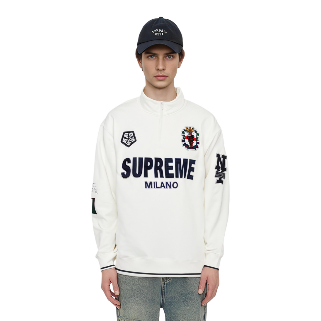 【代購】Supreme Milano Half Zip Pullover