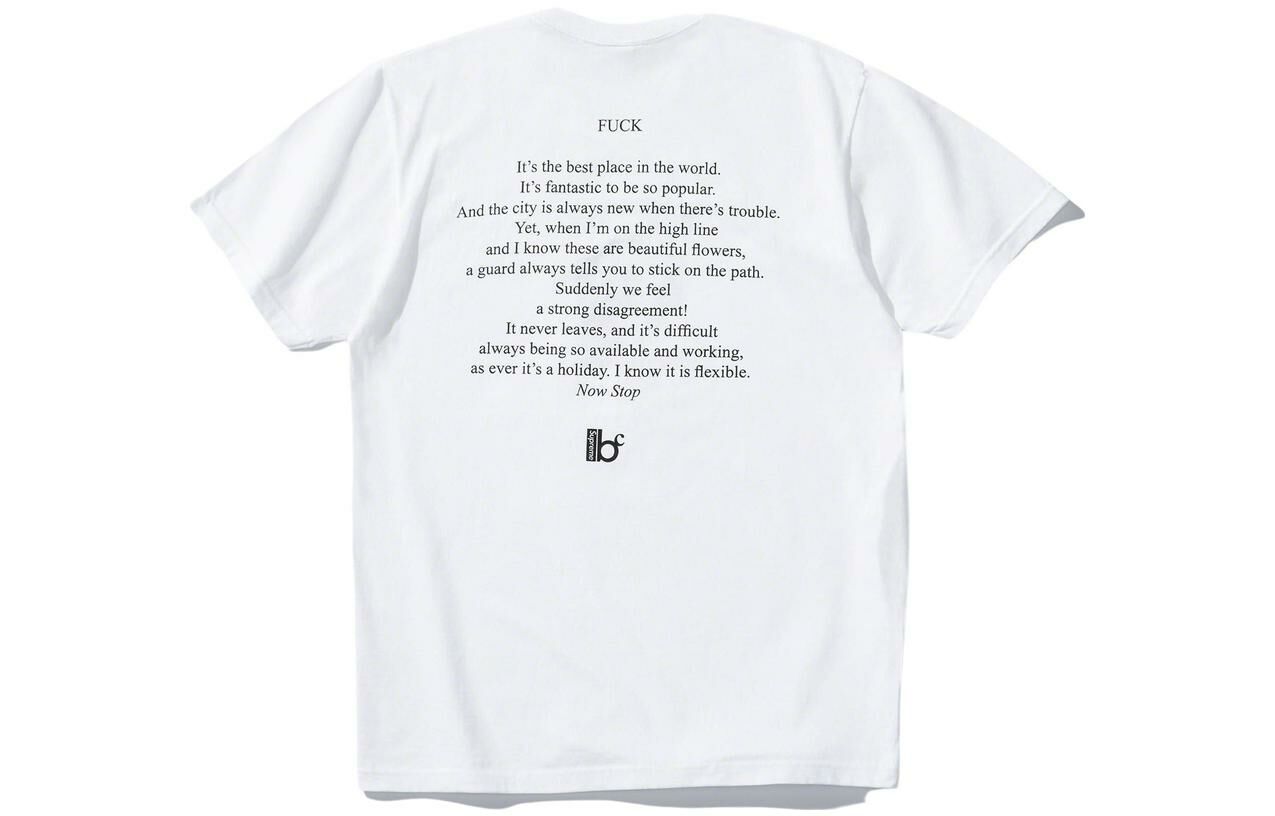 【代購】Supreme Bernadette Corporation Fuck Tee