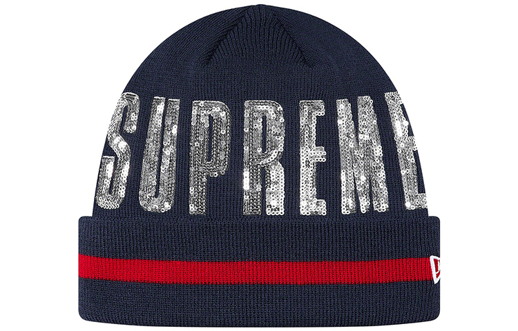 【代購】Supreme New Era Sequin Beanie