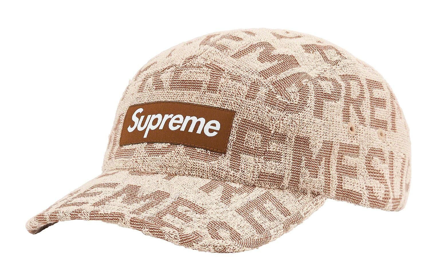 【代購】Supreme Terry Spellout Camp Cap