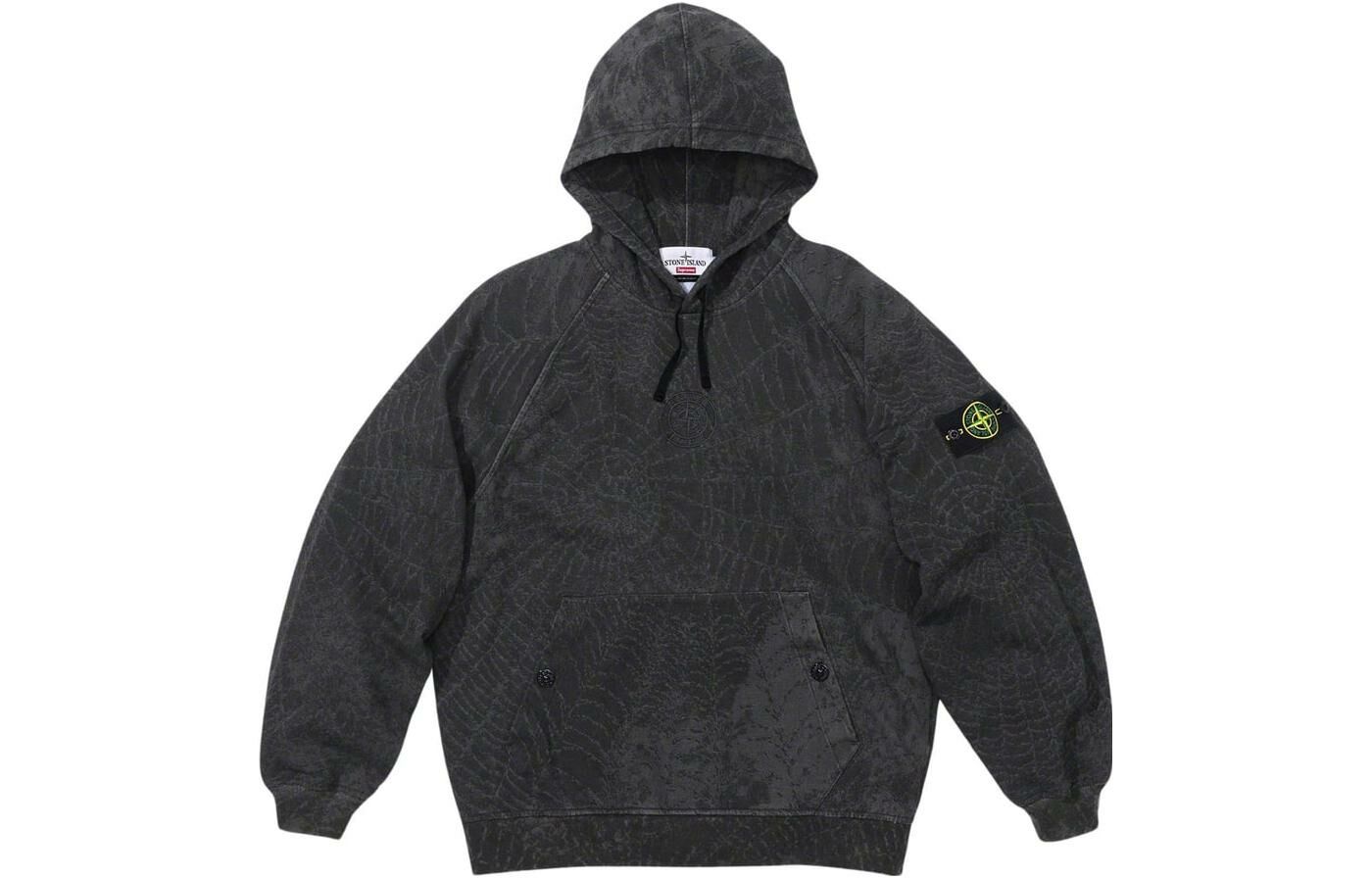 【代購】Supreme Stone Island Hooded Sweatshirt FW23