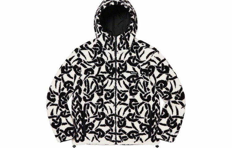【代購】Supreme Celtic Knot Reversible Windstopper Fleece Hooded Jacket