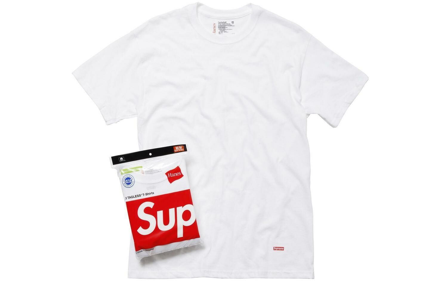 【代購】Supreme SS23 Week 1 X HANES® KURT BOXER BRIEFS 3PACK T-SHIRT