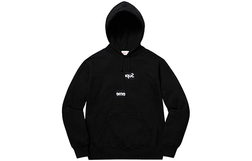 【代購】Supreme Comme Des Garcons Shirt Split Box Logo Hooded Sweatshirt
