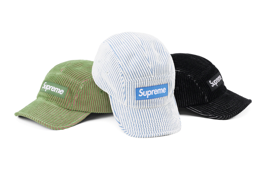 【代購】Supreme 2-Tone Corduroy Camp Cap