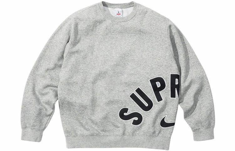 【代購】Supreme SS22 Week 14 X Nike Arc Crewneck Heather Grey